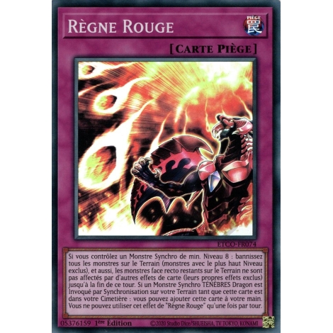 Règne Rouge ETCO-FR074