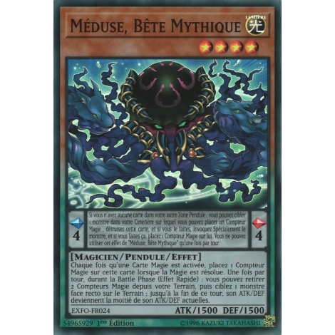 Méduse Bête Mythique EXFO-FR024