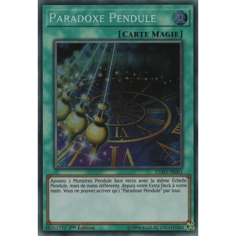 Paradoxe Pendule EXFO-FR061