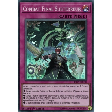 Combat Final Subterreur FIGA-FR050