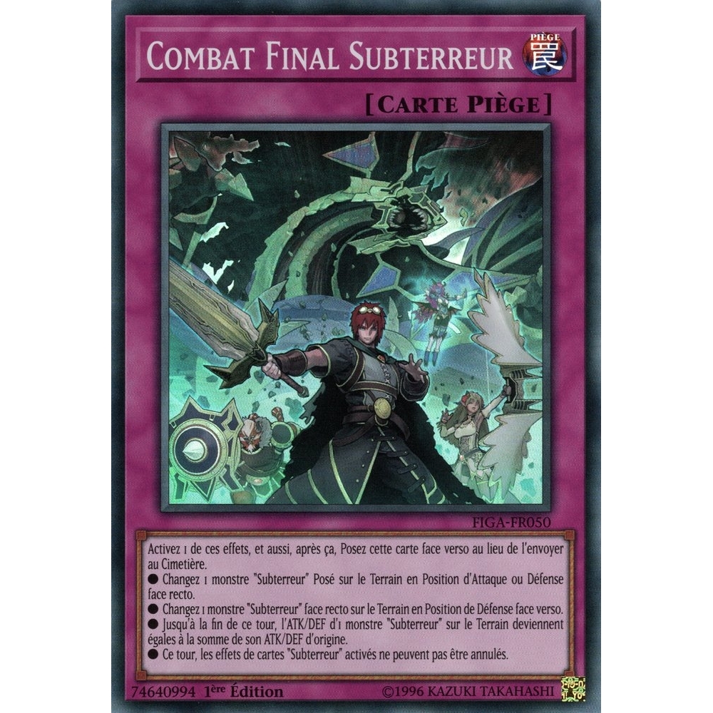 Combat Final Subterreur FIGA-FR050