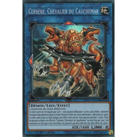 Cerbère Chevalier du Cauchemar FLOD-FR045