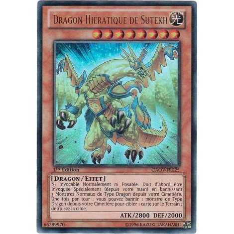 Dragon Hiératique de Sutekh GAOV-FR025