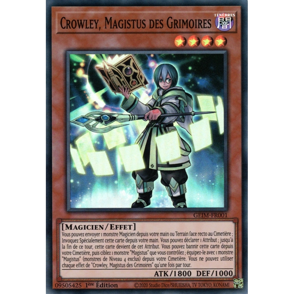 Crowley Magistus des Grimoires GEIM-FR001