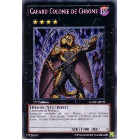 Cafard Colonie de Chrome GENF-FR099