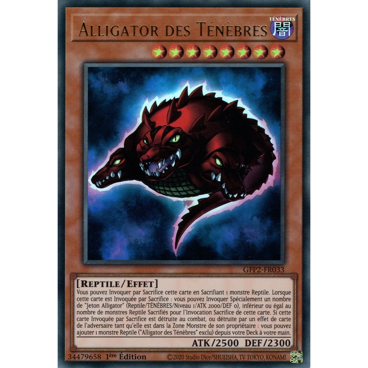 Alligator des Ténèbres GFP2-FR033