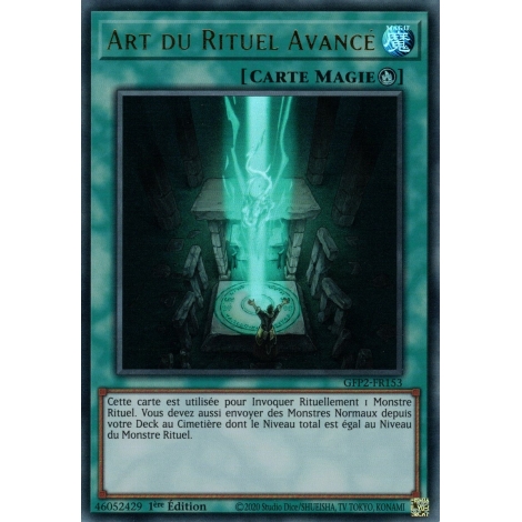 Art du Rituel Avancé GFP2-FR153