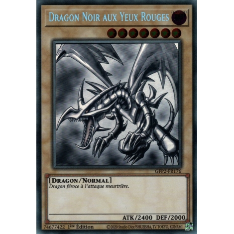Dragon Noir aux Yeux Rouges GFP2-FR176