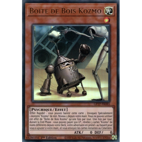 Boîte de Bois Kozmo GFTP-FR085