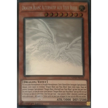 Dragon Blanc Alternatif aux Yeux Bleus GFTP-FR129