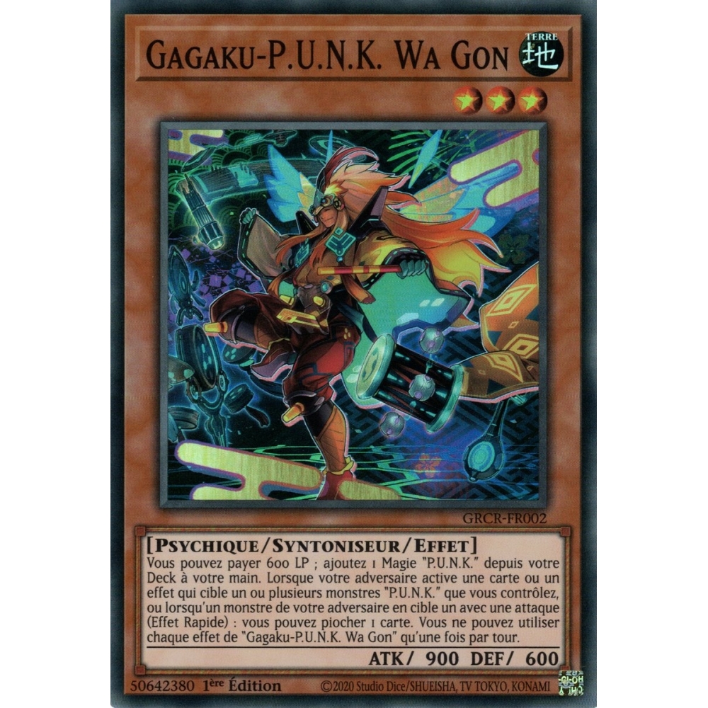 Gagaku-P.U.N.K. Wa Gon GRCR-FR002