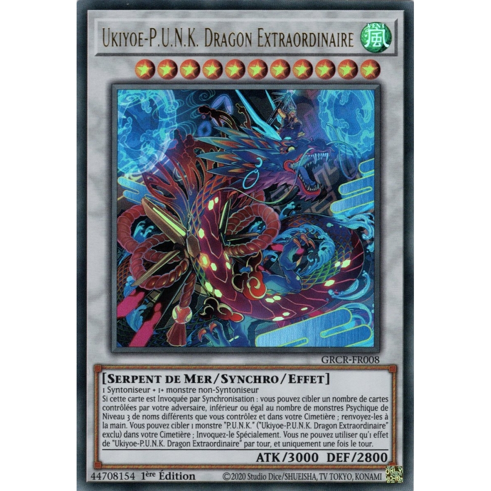 Ukiyoe-P.U.N.K. Dragon Extraordinaire GRCR-FR008