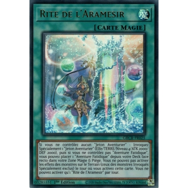 Rite de l'Aramesir GRCR-FR025