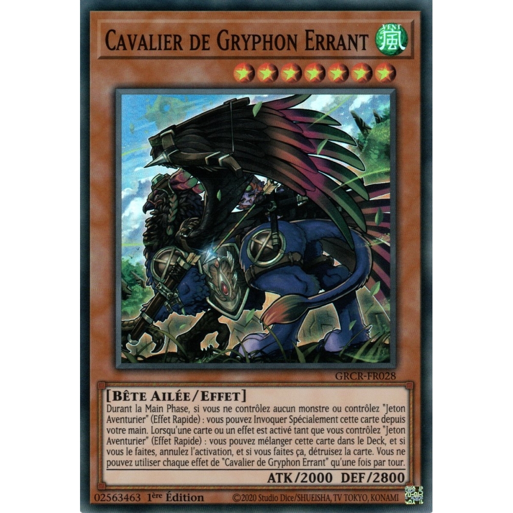 Cavalier de Gryphon Errant GRCR-FR028