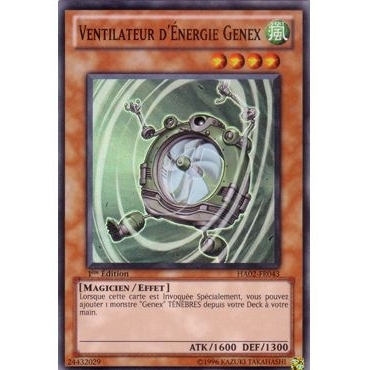 Ventilateur d'Énergie Genex HA02-FR043