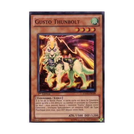 Gusto Thunbolt HA05-FR039