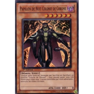 Papillon de Nuit Colonie de Chrome HA05-FR048