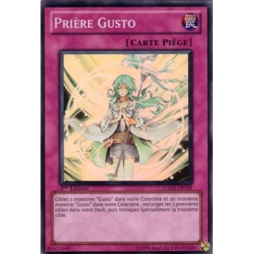 Prière Gusto HA05-FR059