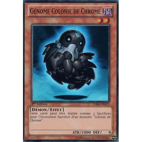 Génome Colonie de Chrome HA06-FR013