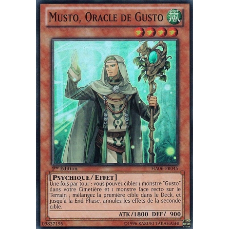 Musto Oracle de Gusto HA06-FR045