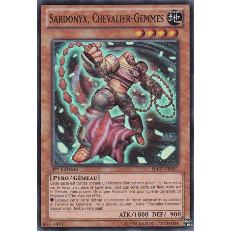 Sardonyx Chevalier-Gemmes HA07-FR001