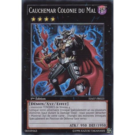 Cauchemar Colonie du Mal HA07-FR023