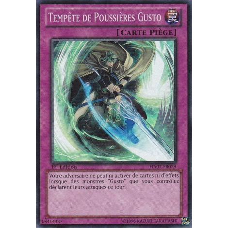 Tempête de Poussières Gusto HA07-FR029