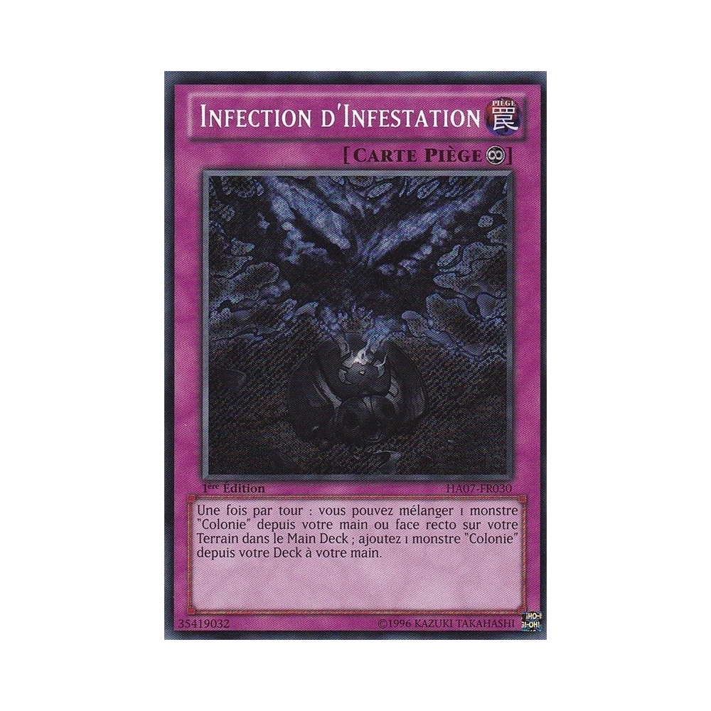 Infection d'Infestation HA07-FR030