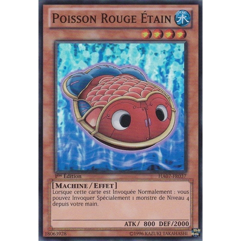 Poisson Rouge Étain HA07-FR037