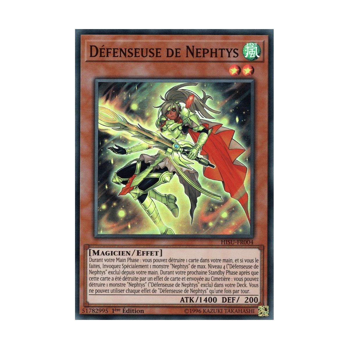 Défenseuse de Nephtys HISU-FR004