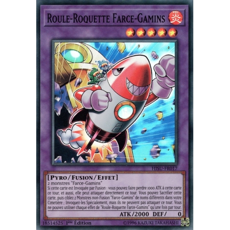 Roule-Roquette Farce-Gamins HISU-FR017