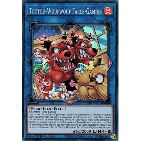 Toutou-Woufwouf Farce-Gamins HISU-FR021