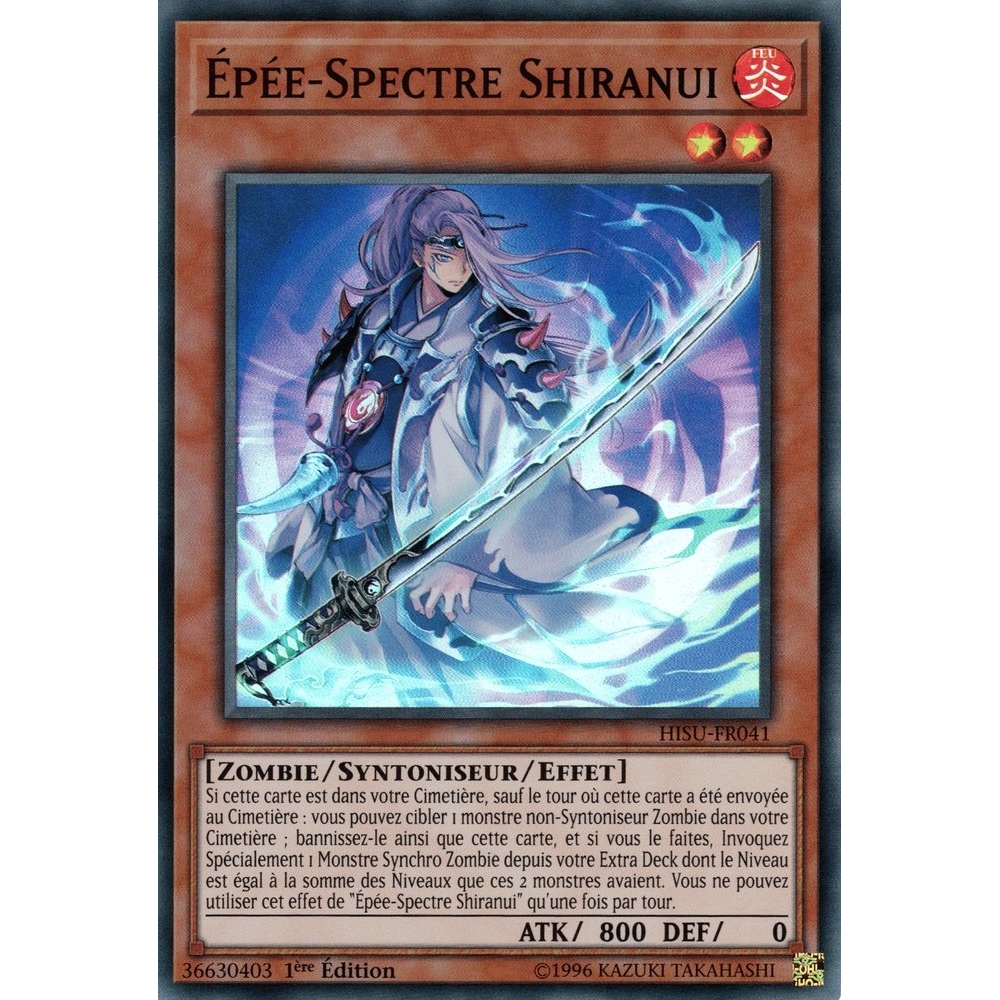 Épée-Spectre Shiranui HISU-FR041