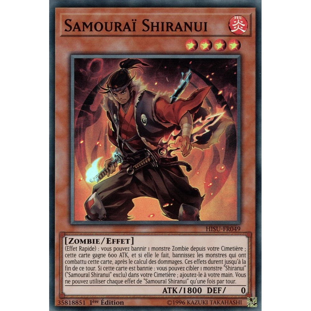 Samouraï Shiranui HISU-FR049