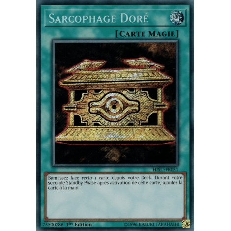 Sarcophage Doré HISU-FR051