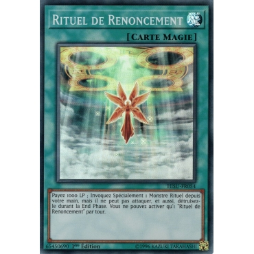 Rituel de Renoncement HISU-FR054