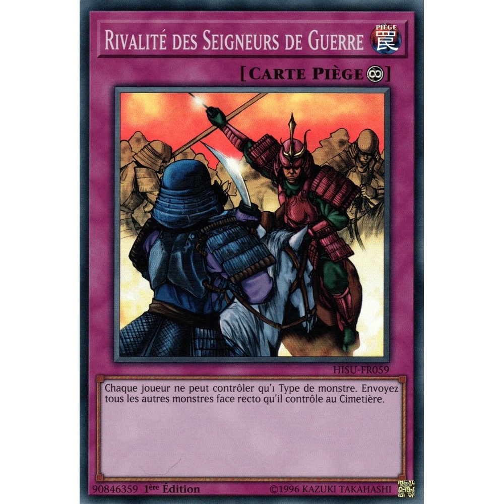 Rivalité des Seigneurs de Guerre HISU-FR059