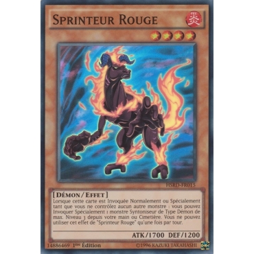 Sprinteur Rouge HSRD-FR015