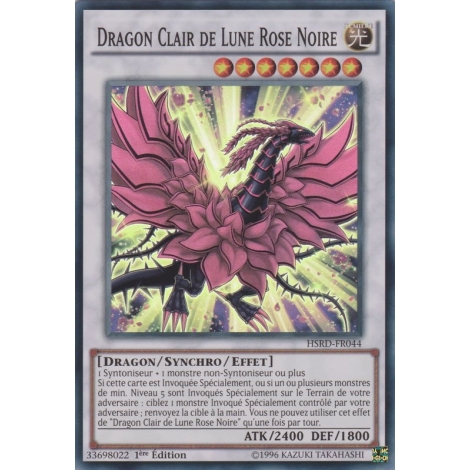 Dragon Clair de Lune Rose Noire HSRD-FR044