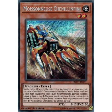 Moissonneuse Chenillinfini INCH-FR001