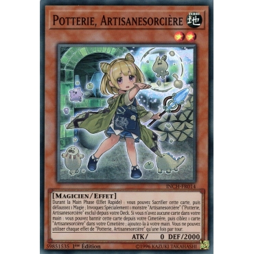 Potterie Artisanesorcière INCH-FR014