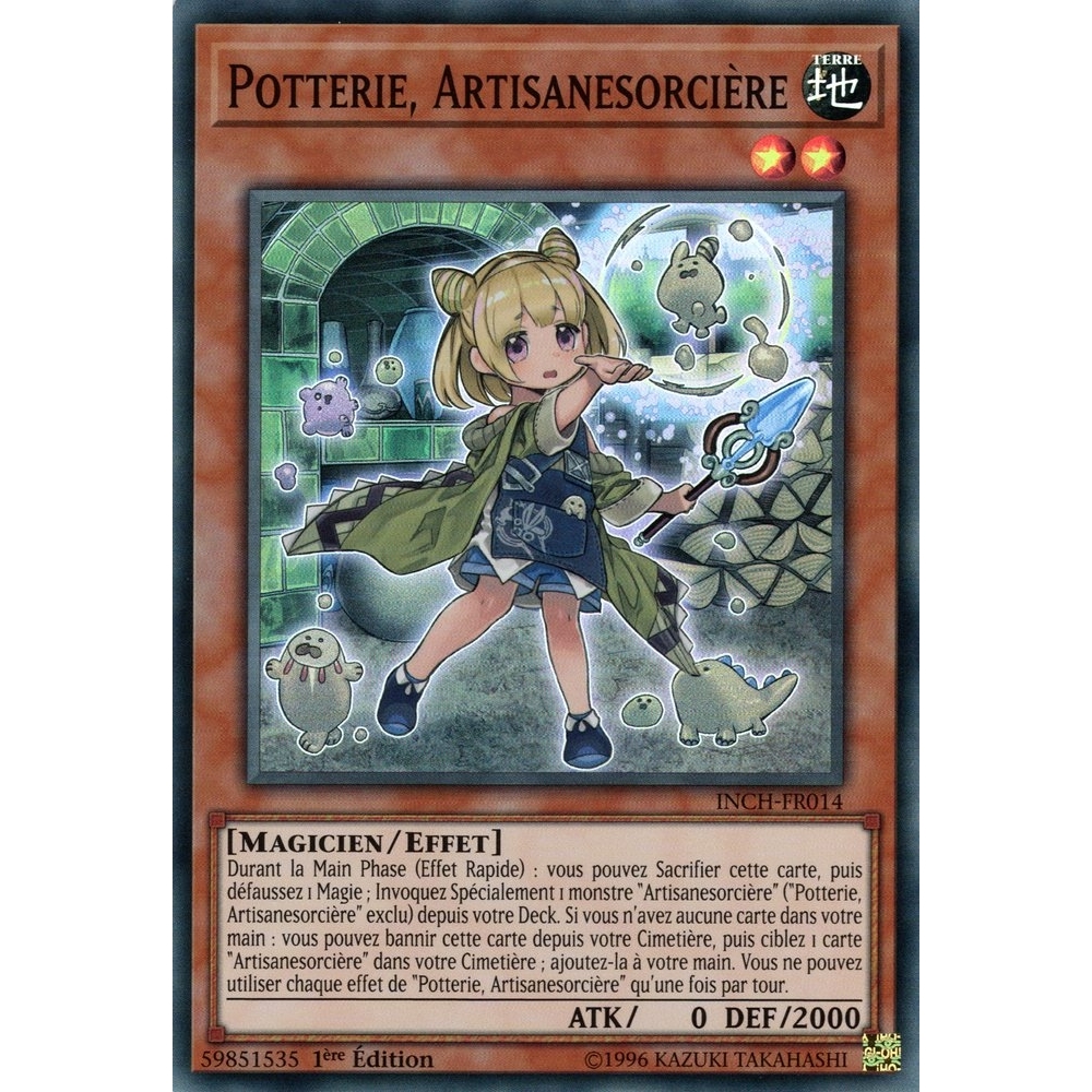 Potterie Artisanesorcière INCH-FR014