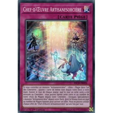 Chef-d'Œuvre Artisanesorcière INCH-FR026