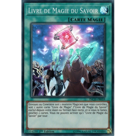 Livre de Magie du Savoir INCH-FR059