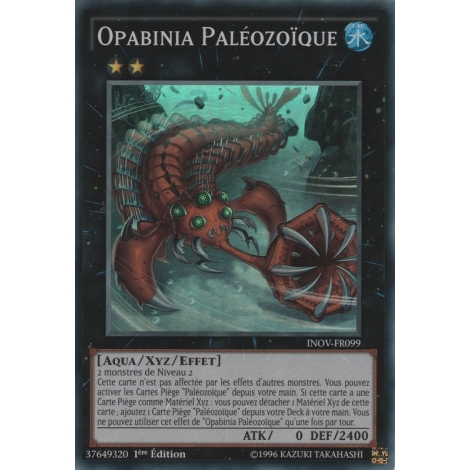 Opabinia Paléozoïque INOV-FR099