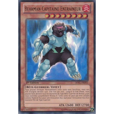 Bearman Capitaine Entraîneur JOTL-FR092