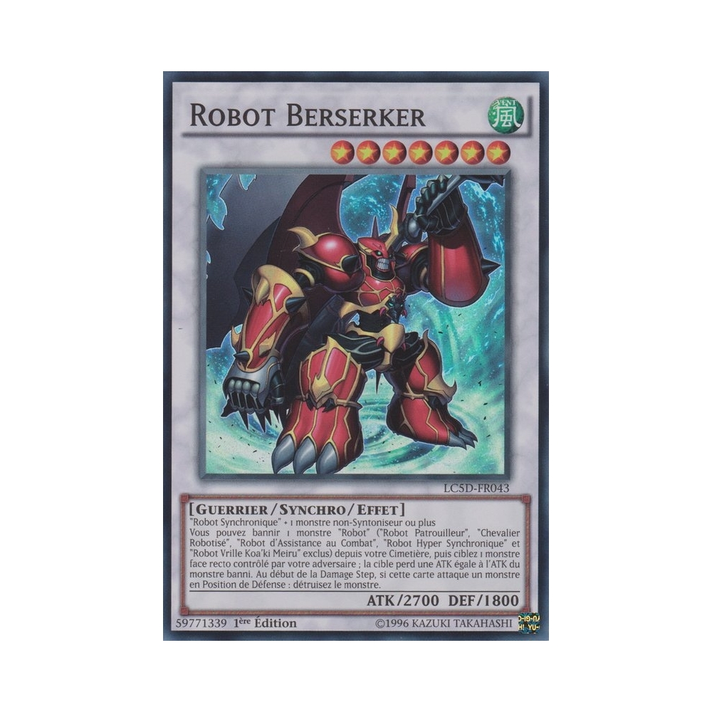 Robot Berserker LC5D-FR043