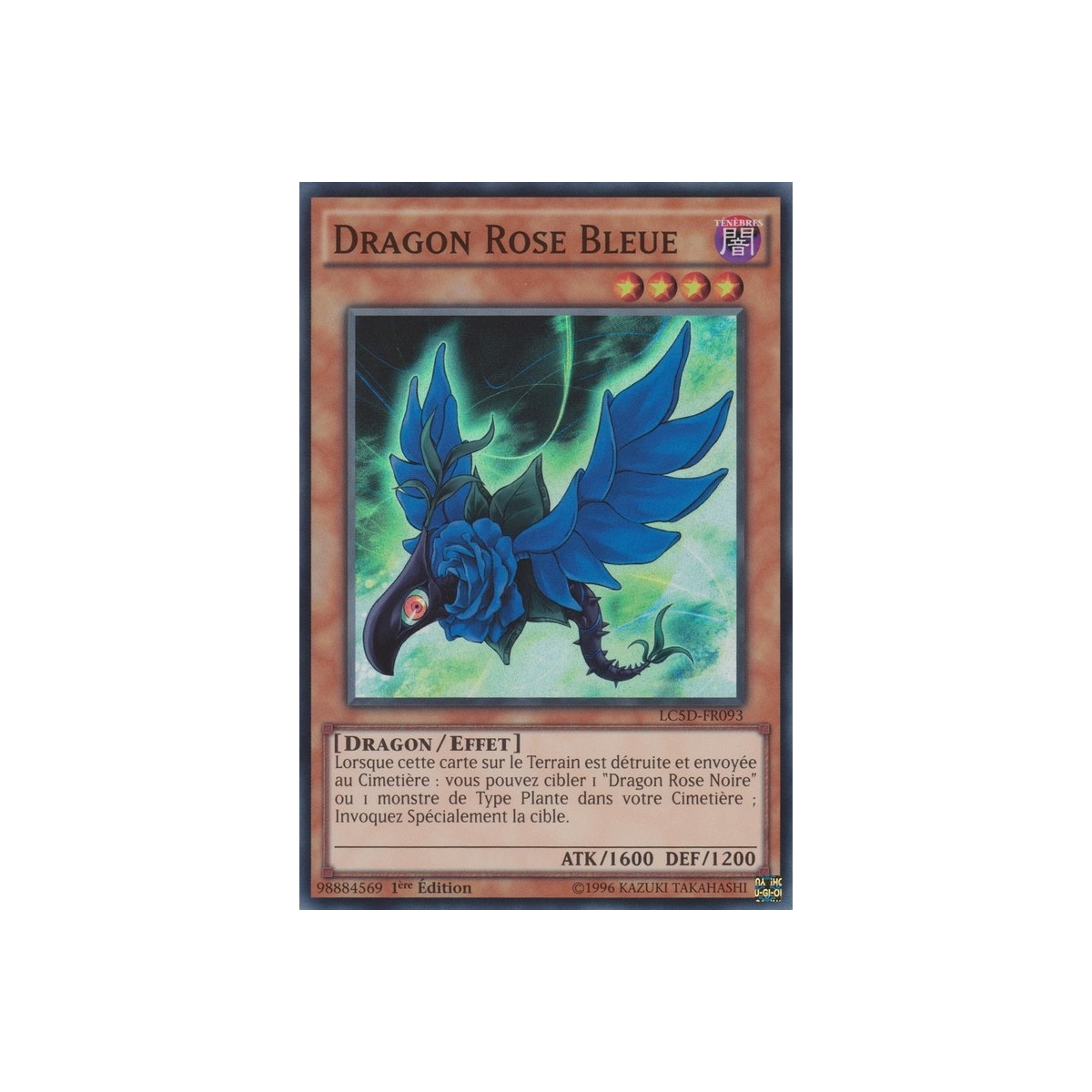 Dragon Rose Bleue LC5D-FR093