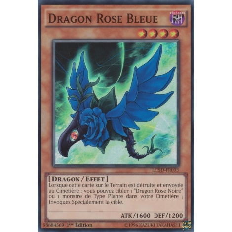 Dragon Rose Bleue LC5D-FR093