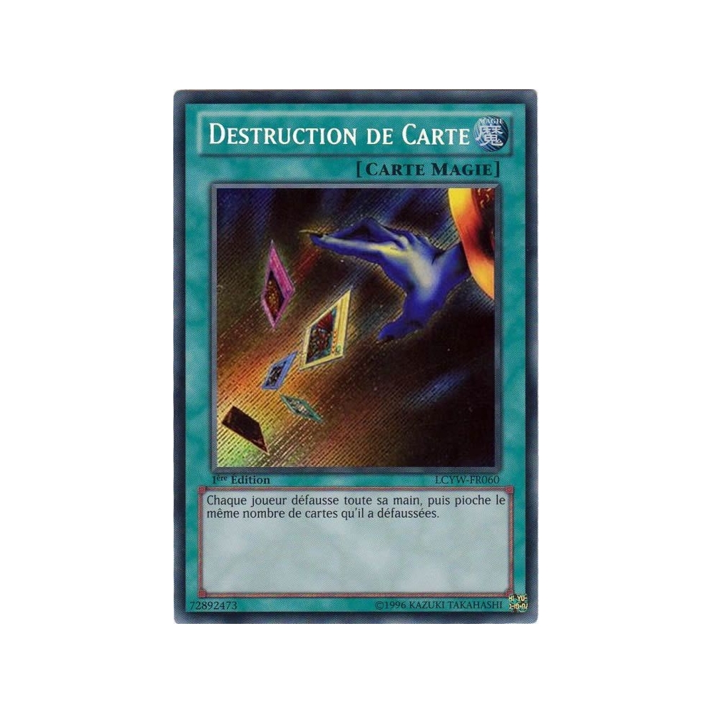 Destruction de Carte LCYW-FR060